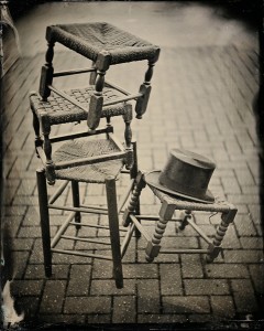 Wetplate of stools